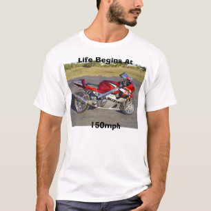 T-shirt La vie commence à 150mph