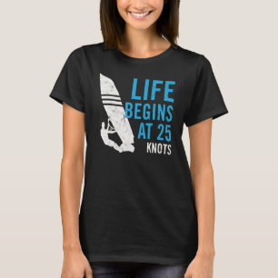 T-shirt La Vie Commence À 25 noeuds