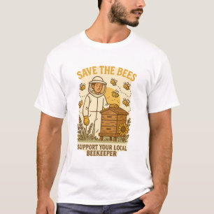 T-shirt La vie d'apiculteur – Sauvez les abeilles Nature