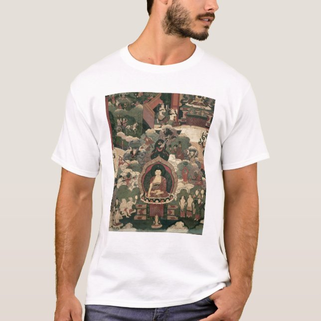 T-shirt La vie de Bouddha Sakymuni (Devant)