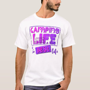 T-shirt La vie de camping