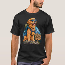 T-Shirt La Vie de Chien de Randonnée est Meilleure