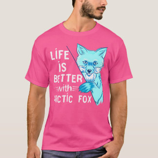 T-shirt La Vie De Fox Arctique Meilleur Fox Animal Arctic 