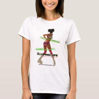 T-shirt La vie de Hooping - spaghetti d'affiche
