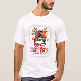 T-shirt La vie de l'infirmière scolaire Noël