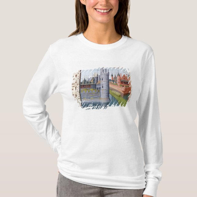 T-shirt La vie de Louis II 'le Stammerer (Devant)