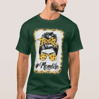 T-shirt La vie de maman décolorée La vie de maman tourneso