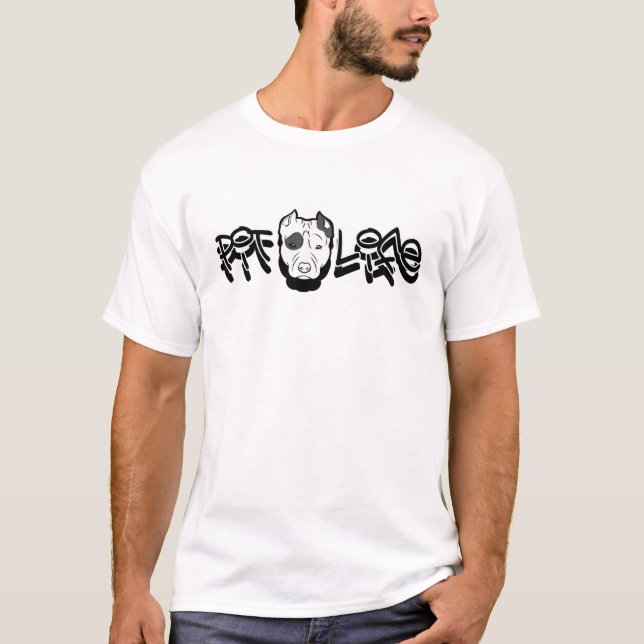 T-shirt La vie de mine (Devant)