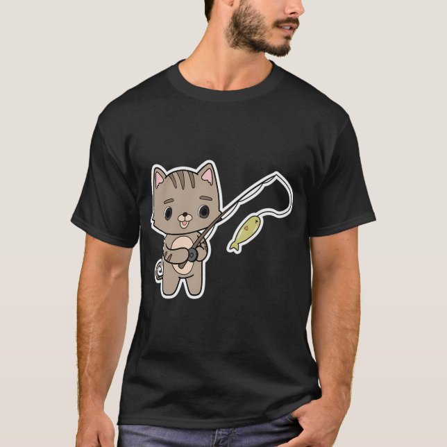 T-shirt La vie de pêche à la mouche (Devant)