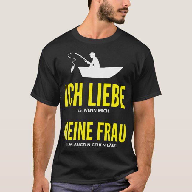 T-SHIRT LA VIE DE PÊCHE PATIENTE (Devant)