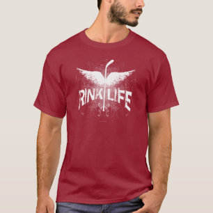T-shirt La vie de piste (hockey)