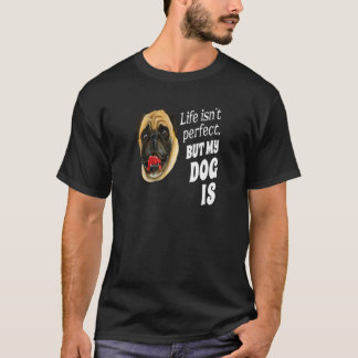 T-shirt La vie de propriétaire de chien de carlin n'est pa