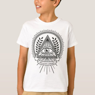 T-shirt La vie de secret d'Illuminati d'habillement de