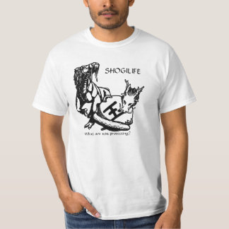 T-shirt La vie de Shogi - que protégez-vous ?