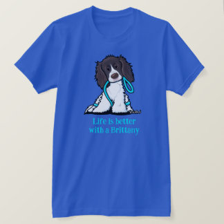 T-shirt La vie de Springer Spaniel est meilleure