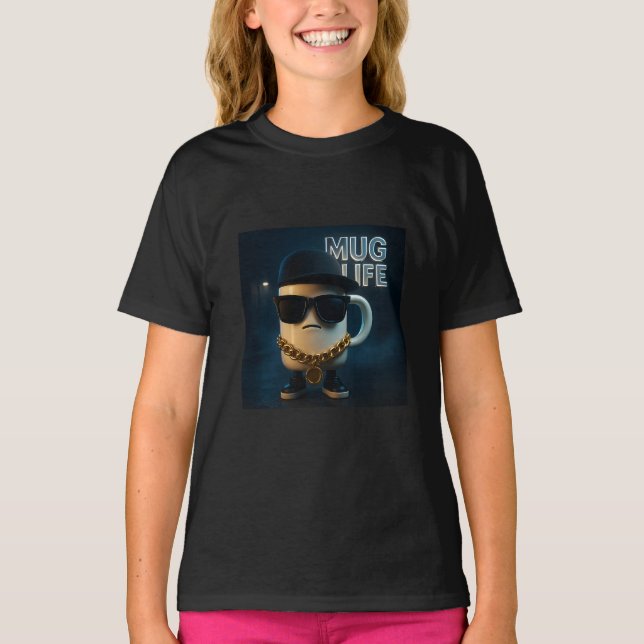 T-shirt La vie de tasse (Devant)