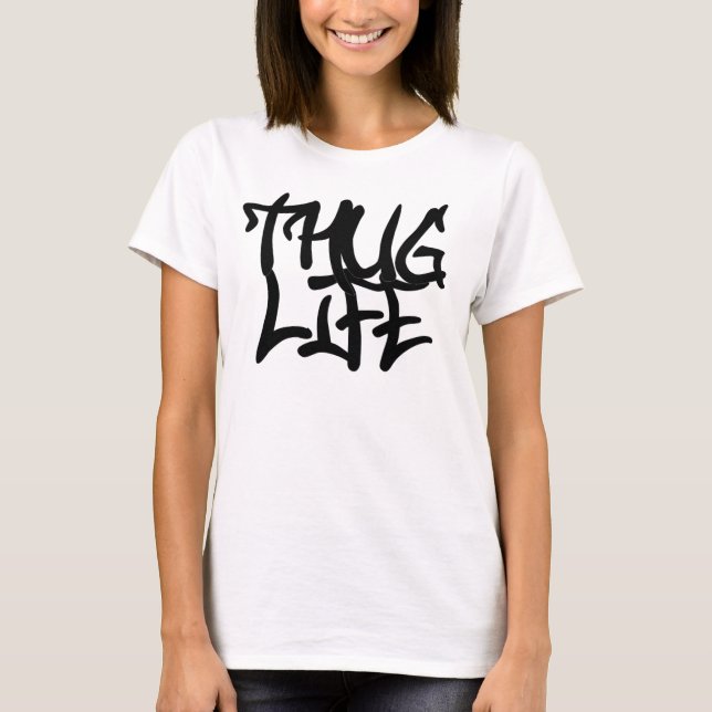 T-SHIRT LA VIE DE VOYOU ! (Devant)