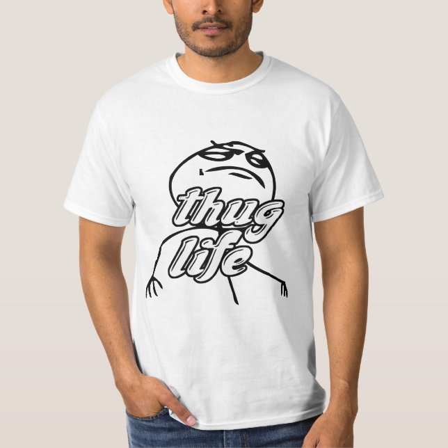 T-shirt La vie de voyou (Devant)