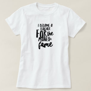 T-Shirt La Vie d'Enseignant