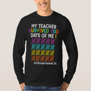 T-shirt La vie d'enseignant de 6e année Mon enseignant a s