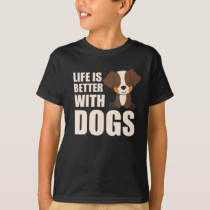 T-shirt La Vie Des Bergers Australiens Est Meilleure Avec