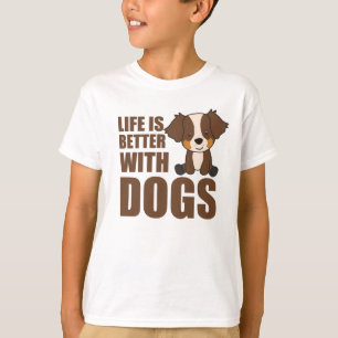 T-shirt La Vie Des Bergers Australiens Est Meilleure Avec