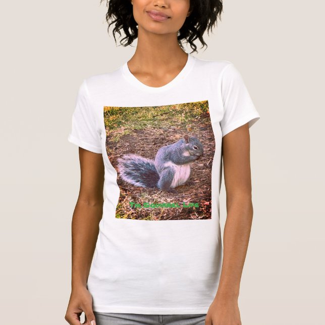T-shirt La vie des écureuils (Devant)