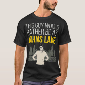 T-shirt La vie du lac Johns