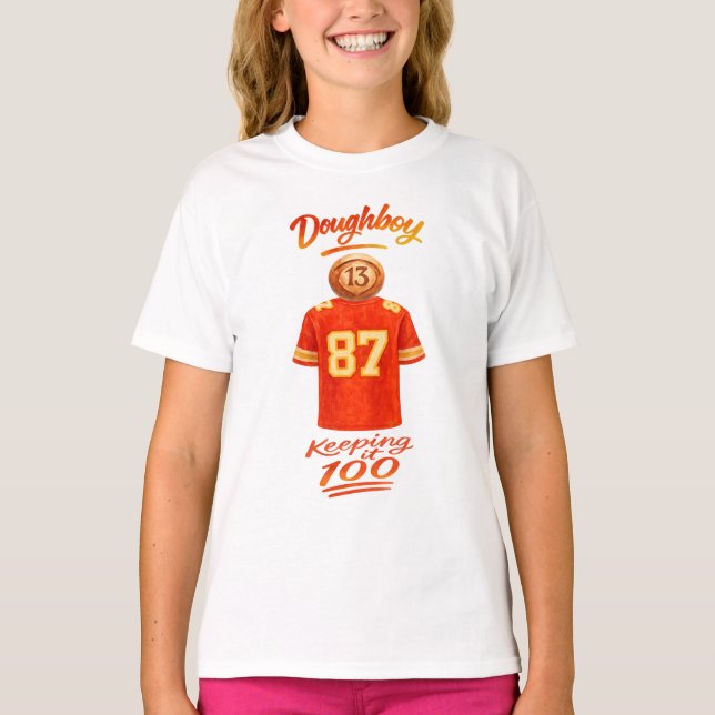 T-shirt La vie d'un Doughboy à 100% (Devant)