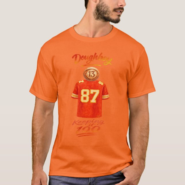 T-shirt La vie d'un Doughboy à 100% (Devant)