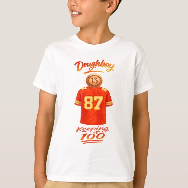 T-shirt La vie d'un Doughboy à 100% (Devant)