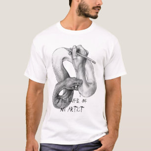 T-shirt La vie d'une chemise d'artiste