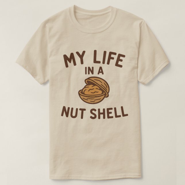 T-shirt La vie en quelques mots (Design devant)