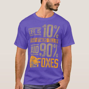 T-shirt La vie est 10 ce que les autres me disent et 90 en
