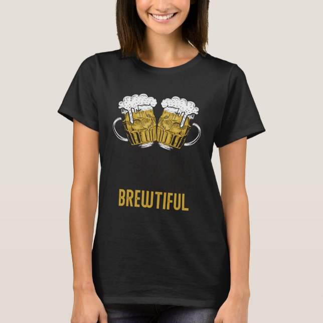 T-shirt La vie est belle (Devant)
