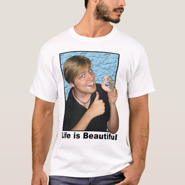 T-shirt La vie est belle (Devant)