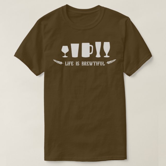 T-shirt La vie est belle (Design devant)
