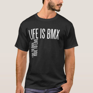 T-shirt La vie est BMX
