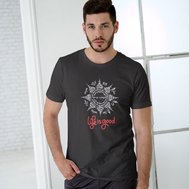 T-shirt La vie est bonne (Créateur téléchargé)