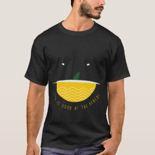 T-shirt La vie est bonne à la plage