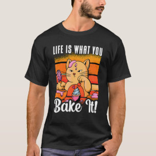 T-shirt La vie est ce que vous en faites Boulangerie Amour