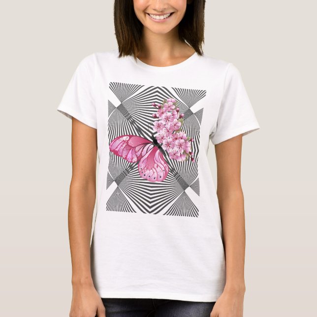 T-shirt La vie est colorée (Devant)