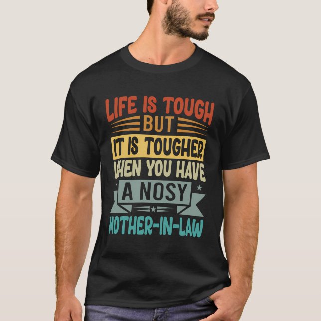 T-shirt La Vie Est Difficile, Mais Elle Est Plus Difficile (Devant)