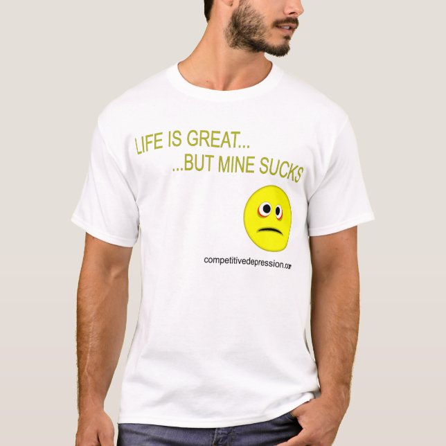 T-shirt La vie est grande (Devant)