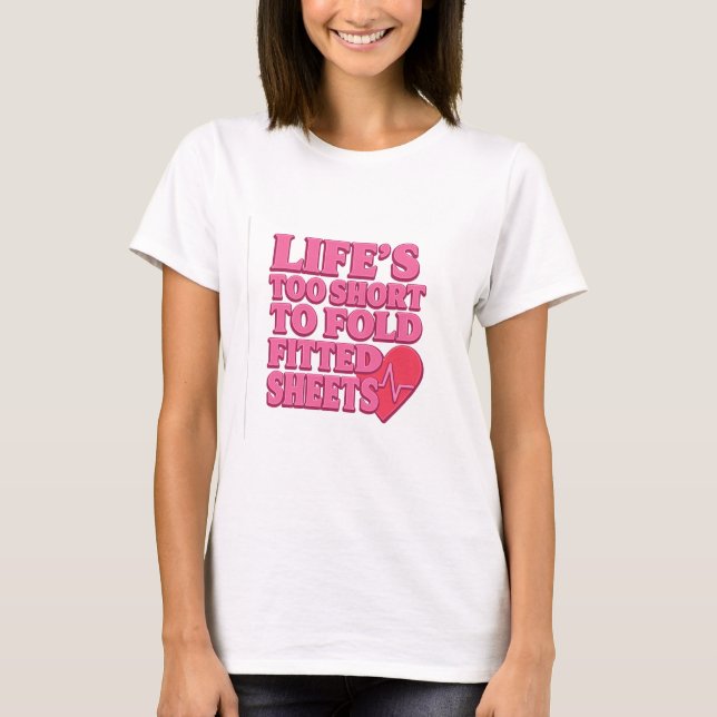T-Shirt La vie est ironique (Devant)