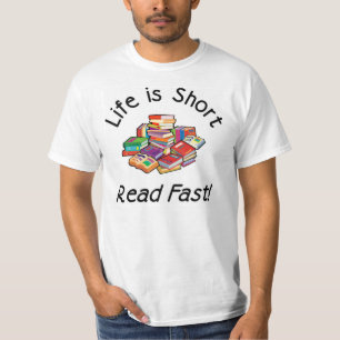 T-shirt La vie est la valeur courte T, les tailles S-4X