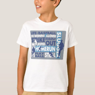 T-shirt La vie est le baseball