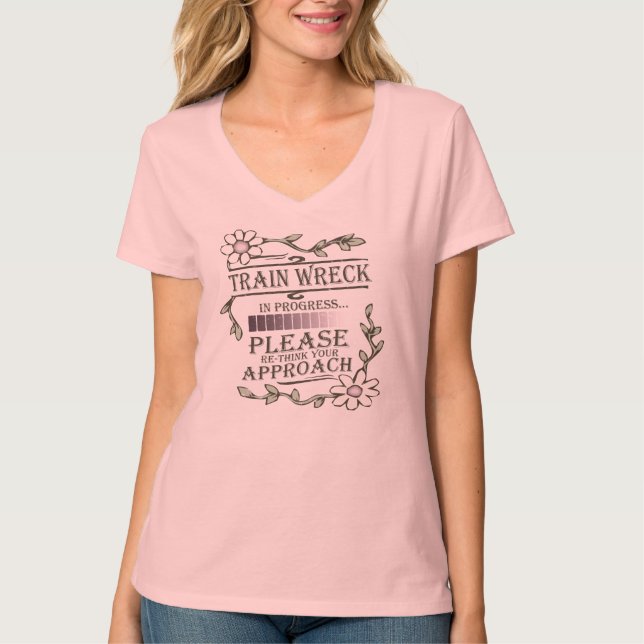 T-shirt La vie est malpropre (Devant)
