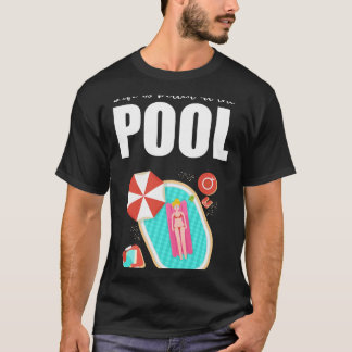 T-shirt La Vie Est Meilleure À La Piscine