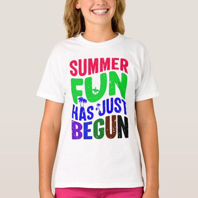 T-shirt La vie est meilleure à la plage (Devant)